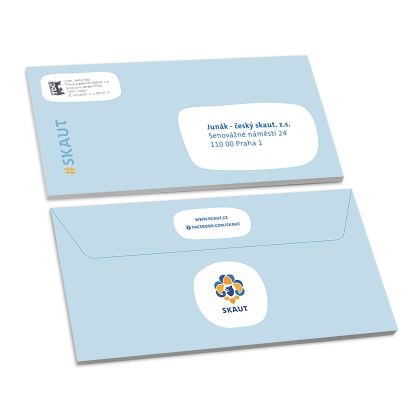 Obálka hlavičková DL 10 ks