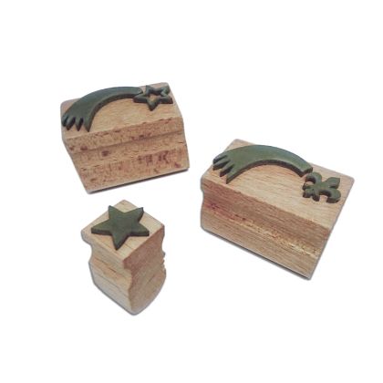 Razítka Betlémské světlo sada 3 ks