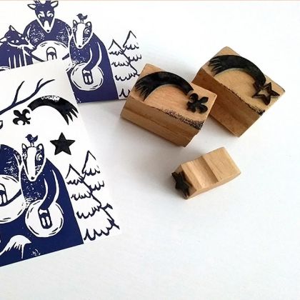 Razítka Betlémské světlo sada 3 ks