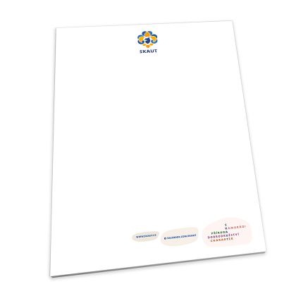 Papír hlavičkový skaut tajenka