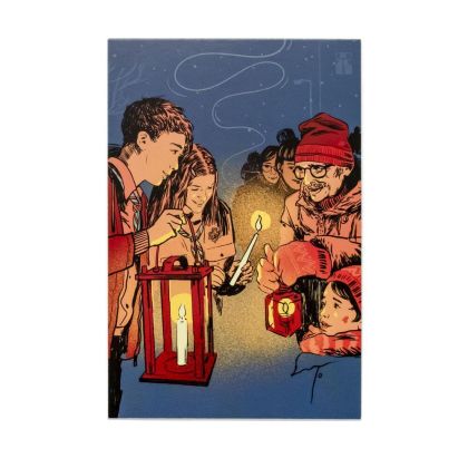 Sada pohlednic Betlémské světlo