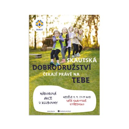 Náborový plakát A3 Lano