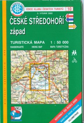 Soubor map KČT 1:50 000 10