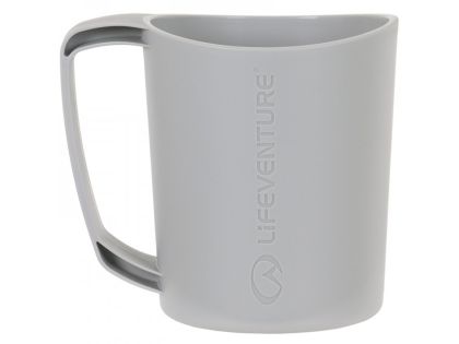 LifeVenture Ellipse Big Mug 450 ml light grey