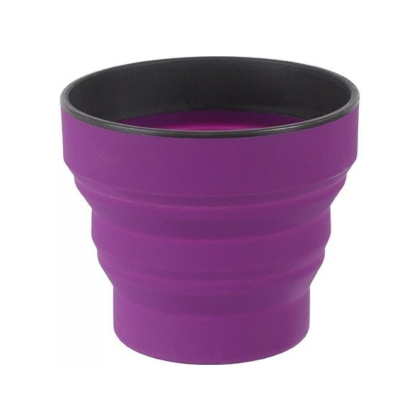 LifeVenture Ellipse Flexi Mug 350 ml purple