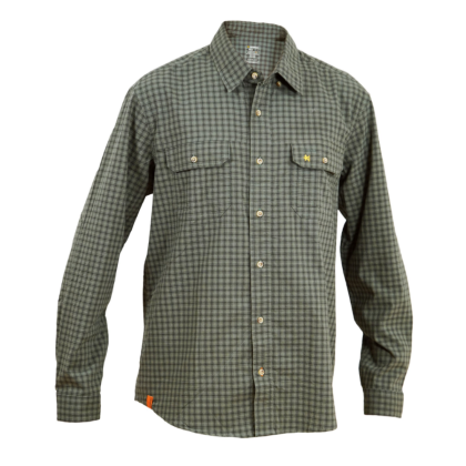 Warmpeace Mesa košile green/grey