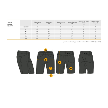 Singing Rock shorts Apollo 