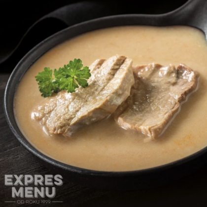 Expres menu Vepřová kýta na smetaně