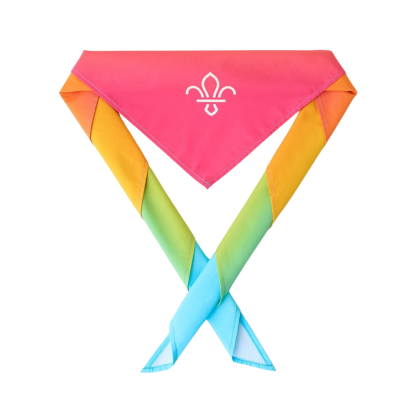 World Scout šátek Scout Pride Pansexual