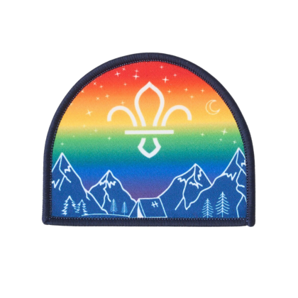 World Scout nášivka Pride Camp Scene