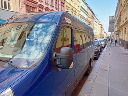 Magnetická samolepka na auto logo SKAUT malá