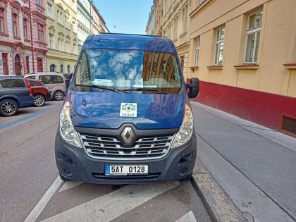 Magnetická samolepka na auto logo SKAUT velká