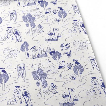 Dárkový balicí papír Cesta přírodou