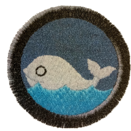 Nášivka družiny Velryba