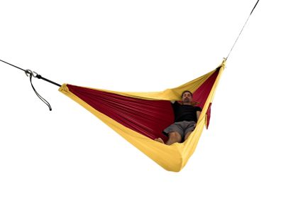 Ticket to the Moon Hamaka King size burgundy/dark yellow