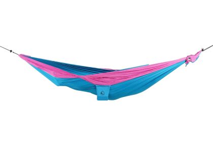Ticket to the Moon Hamaka King size aqua/pink