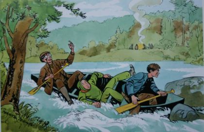 Pohlednice Rychlé Šípy 3 sada 8ks 