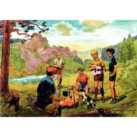 Pohlednice Rychlé Šípy 3 sada 8ks 