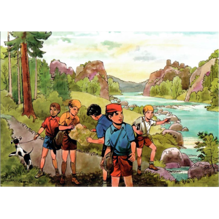 Pohlednice Rychlé Šípy 3 sada 8ks 