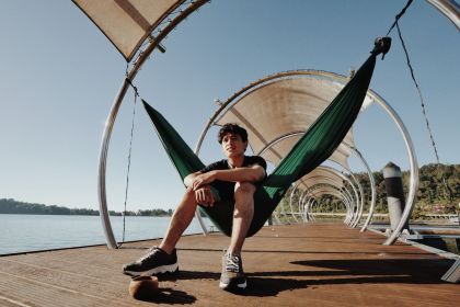 Ticket to the Moon Hamaka Lightest forest green