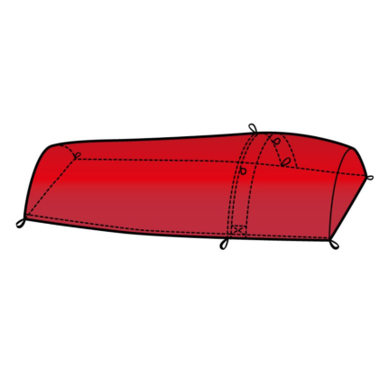 Warmpeace Survival bag double mars red