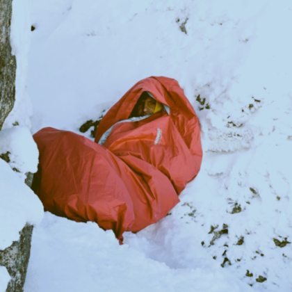 Warmpeace Survival bag double mars red