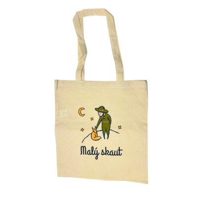 Taška bavlněná Malý skaut natural