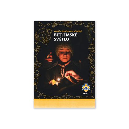 Plakát Betlémské světlo A3 Svíčka
