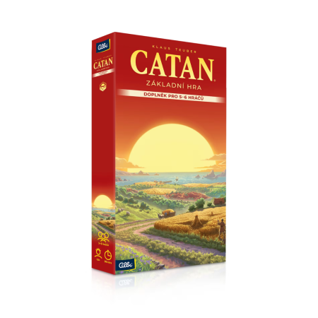 Catan - doplněk 5-6 hráčů (2025)