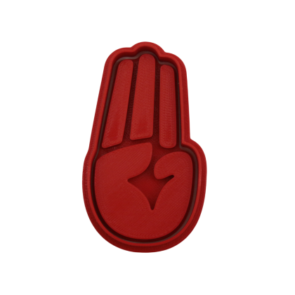 Vykrajovátko pozdrav skautský