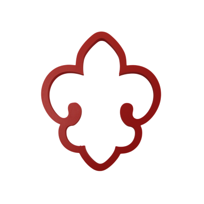 Vykrajovátko lilie obrys velká