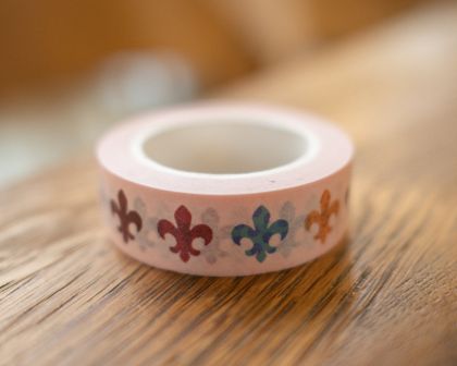 Washi páska Lilie