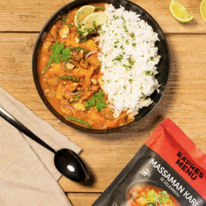 Expres menu Massaman kari se zeleninou 2 PORCE