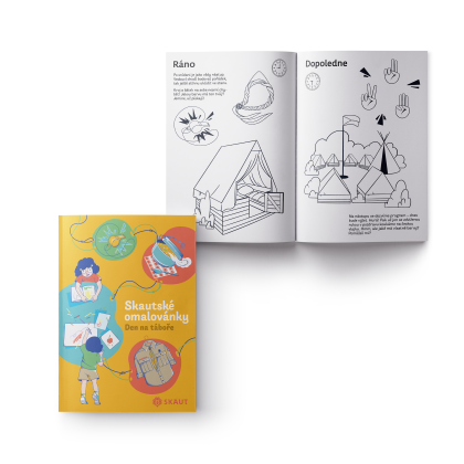 Skautské omalovánky