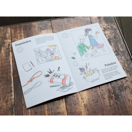 Skautské omalovánky