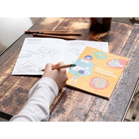 Skautské omalovánky