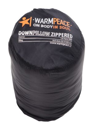 Warmpeace polštářek péřový ZIP