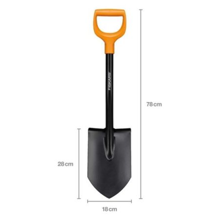 Fiskars Solid krátky špičatý rýč