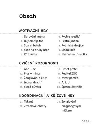 50 krátkých aktivizačních her