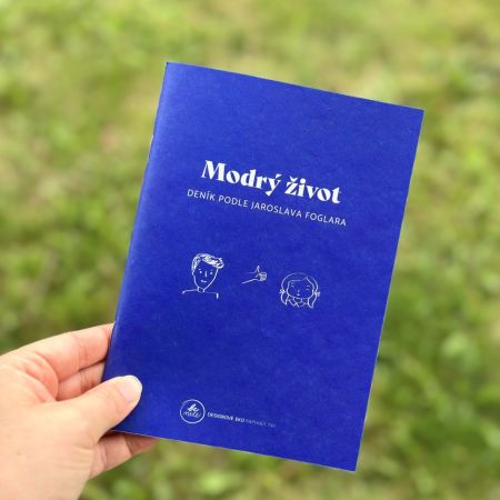 Be Nice EKO Modrý deník pro děti