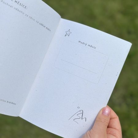 Be Nice EKO Modrý deník pro děti