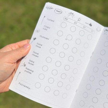 Be Nice EKO Modrý deník pro děti