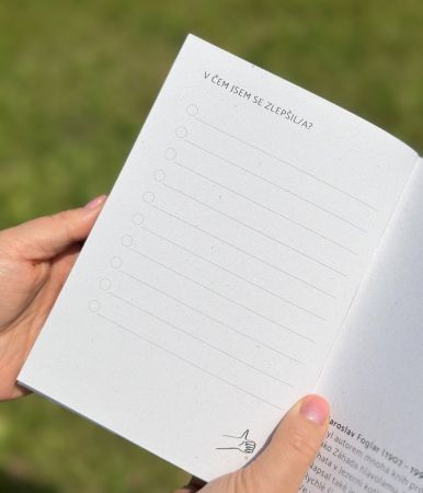 Be Nice EKO Modrý deník pro děti