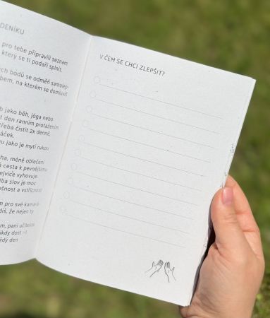 Be Nice EKO Modrý deník pro děti