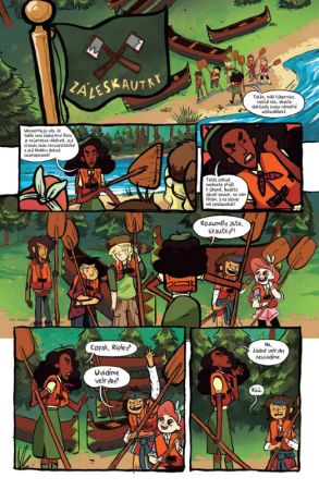 Záleskautky - Lumberjanes