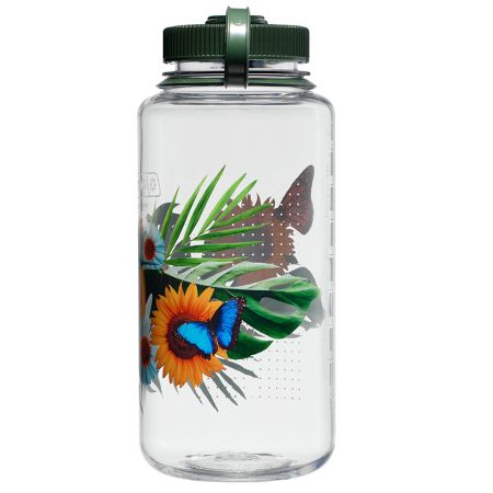 Nalgene Narrow-Mouth 1000 ml Sustain Citrus Hummingbird