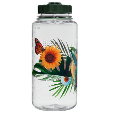 Nalgene Narrow-Mouth 1000 ml Sustain Citrus Hummingbird