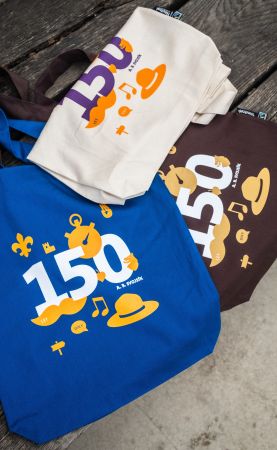 Taška Svojsík 150 let hnědá