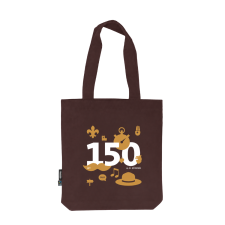 Taška Svojsík 150 let hnědá