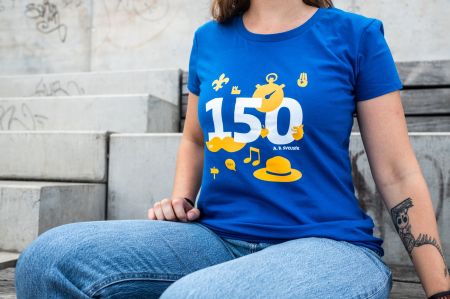 Triko Svojsík 150 let dámské modré